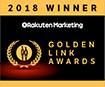 2018 Golden Link Award Winner Badge from Rakuten Marketing